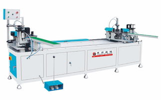 铝门窗双头组角机的设备特点与应用